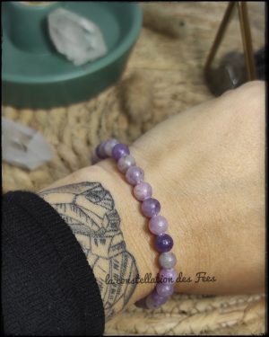 Bracelet Lépidolite
