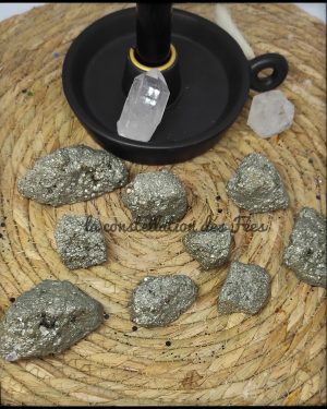 Pyrite,pierre brute