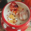 Bougie tasse champignon automne, renard et champignon