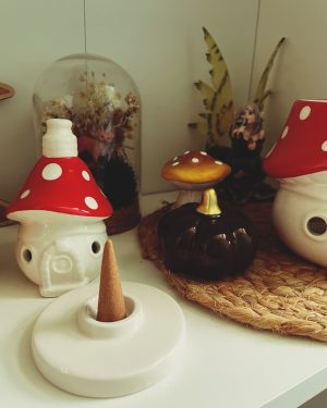 Porte encens Champignon