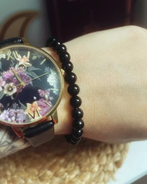 Bracelet Obsidienne noire