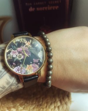Bracelet pyrite