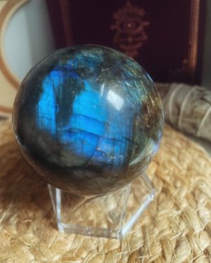 Grosse sphère en Labradorite