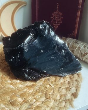 Obsidienne noire brute