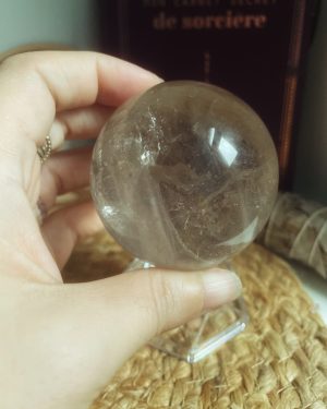 Sphère en Cristal de roche
