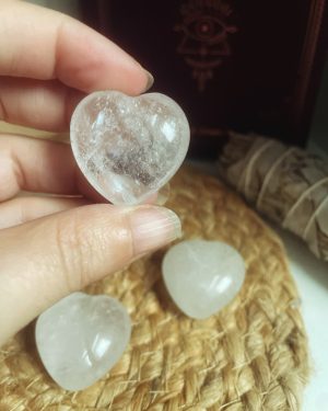 Coeur cristal de roche