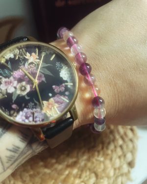 Bracelet en Fluorite Multicolore