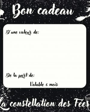 Bon cadeau