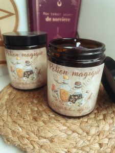 Bougie potion magique