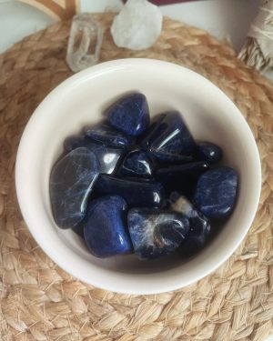 Sodalite, pierre roulée