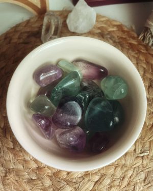Pierre roulée Fluorite