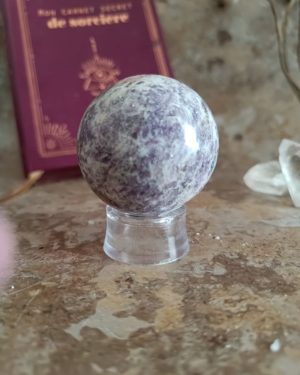Sphère en Lépidolite