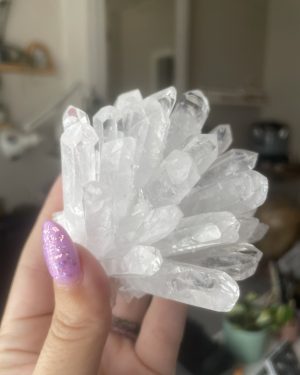 Druse en cristal de roche