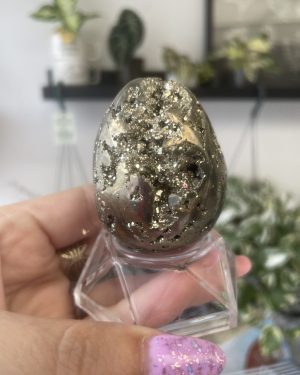 Œuf brut en Pyrite